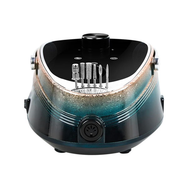 BQ730 Cordless Nail Drill 35000 RPM LED LCD | Green Cordless Nail Drill 35000 RPM LED LCD Electric Nail File UAE GCC | جهاز أظافر