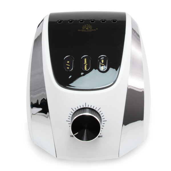 Global Fashion M13 Professional 35K RPM Nail Drill Kit – Electric Manicure Machine White
