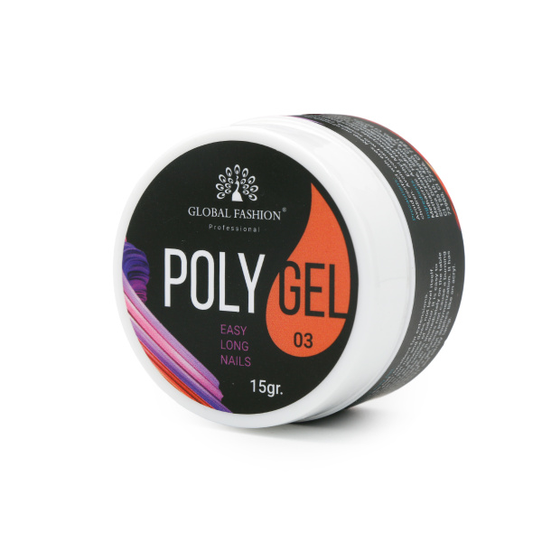 Global Fashion Polygel 15g | Poly UV Nail Extension Gel
جلوبال فاشن بولي جل 15 جرام | جل يو في لتمديد الأظافر
