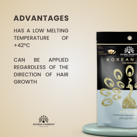 Aloe Korean hard wax for sensitive skin depilation 1000g