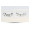 False eyelashes close up fluffy mink strip lashes رموش صناعية لقطة مقربة