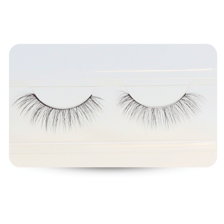 False eyelashes close up fluffy mink strip lashes رموش صناعية لقطة مقربة