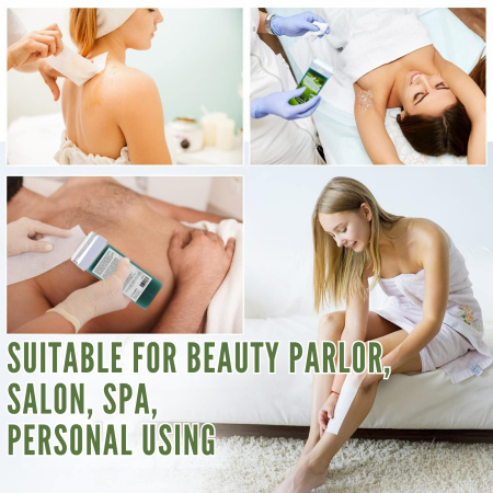 Roll-On Wax Cartridge 400ml – Hair Removal | Aloe Vera Wax Cartridge Close View Hair Removal | شمع رول
Roll-On Wax Cartridge 400ml – Hair Removal | Aloe Vera Paraffin Wax Detailed View Skin Care | شمع بارافين