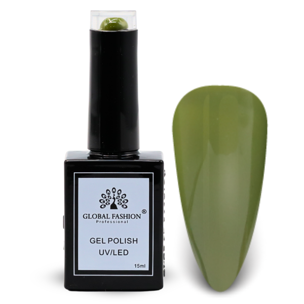 Pastel Petals Nail Polish 15ml UV LED | 88-Swamp Shrub 1p Pastel Gel Nail Polish Bottle 15ml - UV LED Soak Off Nail Color UAE GCC | طلاء أظافر جل باستيل