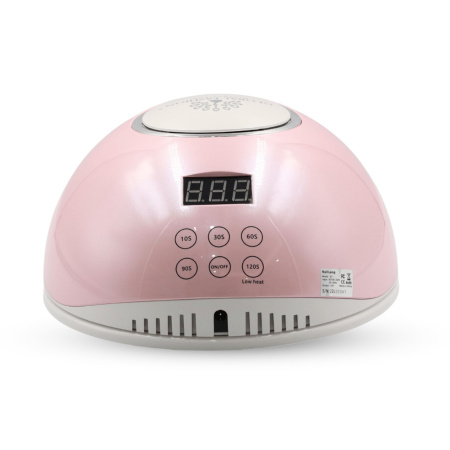 Global Fashion 2-in-1 UV/LED Nail Lamp – Fast 30s Cure, G1 | Pink cordless uv led nail lamp gel polish dryer fast curing manicure tool