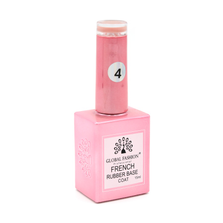 French Rubber Base Coat 15ml – Global Fashion | Professional Nail Gel Base
فرنش روبر بيس كوت 15 مل – جلوبال فاشن | بيس جل بوليش احترافي للأظافر
