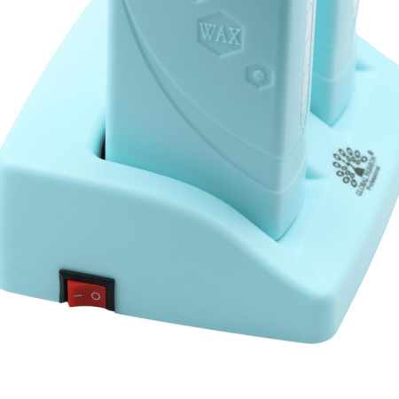 Double Wax Heater – Hair Removal Machine | Blue Double Wax Heater Close View Hair Removal | جهاز تسخين الشمع
Double Wax Heater – Hair Removal Machine | Blue Dual Wax Heater Detailed View | ماكينة الشمع