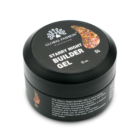 Global Fashion Starry Night Builder Gel – 15g | Professional Nail Extension Gel
جل بيلدر ستاري نايت من جلوبال فاشن – 15 جرام | جل تمديد أظافر احترافي
