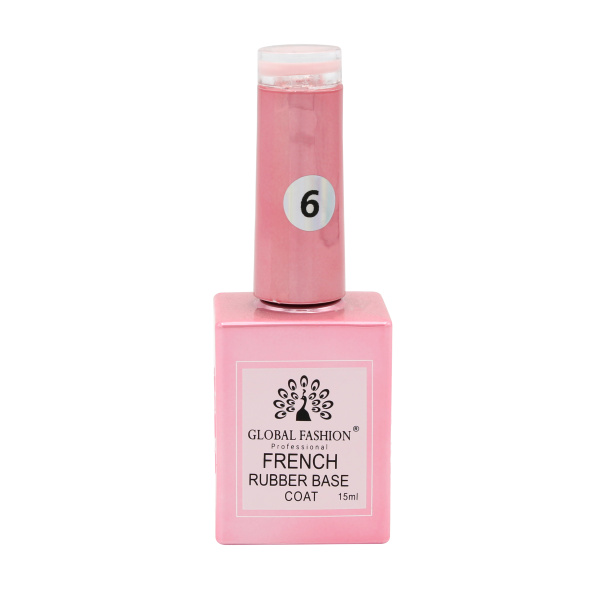 French Rubber Base 15ml – Global Fashion | Preview Nail Gel Polish Base
فرنش روبر بيس كوت 15 مل – جلوبال فاشن | عرض بيس جل بوليش للأظافر
