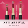 Velvet Moisturizing Matte Lipstick – Smudge-Proof (Shade 110, 3.5g) professional lipstick high pigmentation moisturizing matte finish احمر شفاه احترافي تغطية عالية مرطب