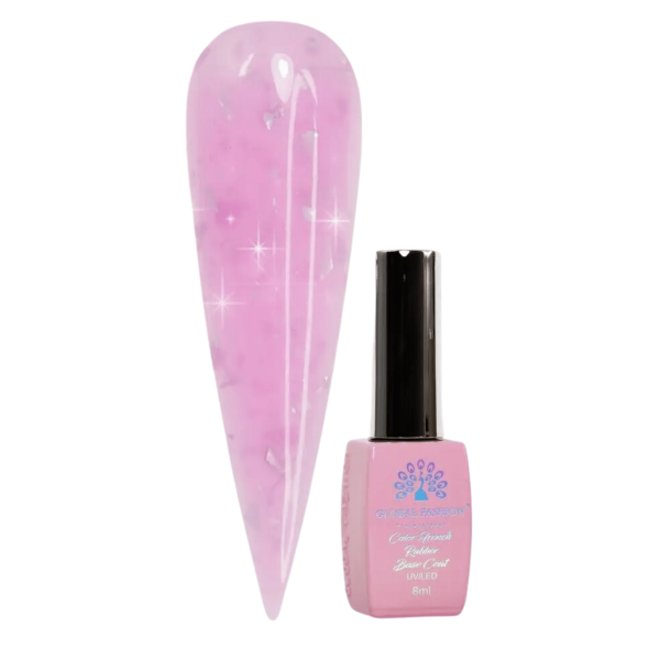 Chrome Flake Nail Base 8ml – Semi-Transparent Foil | Preview
قاعدة أظافر كروم فليك 8 مل – تأثير رقائق شفاف | عرض مسبق
