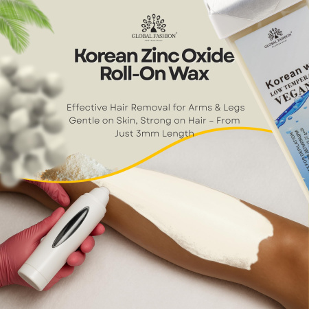 Roll-On Wax Cartridge 100ml – Hair Removal | Zinc Oxide  Wax Cartridge Close View Hair Removal | شمع رول
Roll-On Wax Cartridge 100ml – Hair Removal | Zinc Oxide  Paraffin Wax Detailed View Skin Care | شمع بارافين