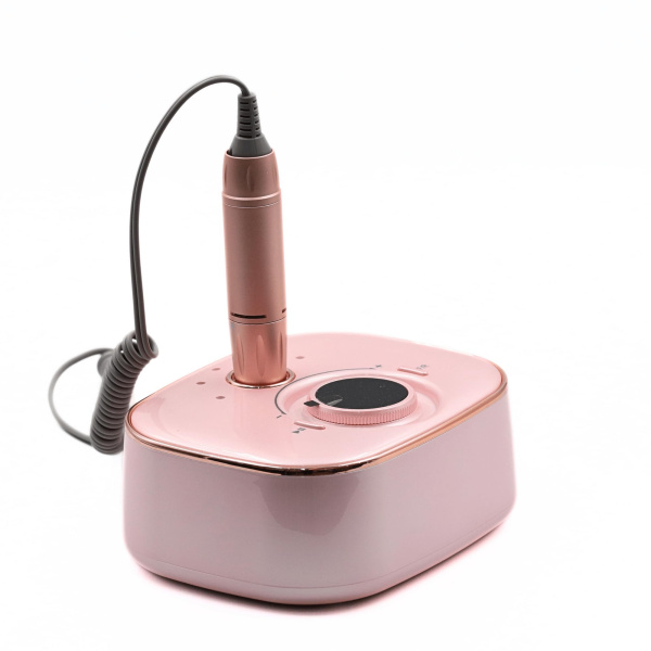 S306 Cordless Nail Drill 35000 RPM LCD | Pink Cordless Nail Drill 35000 RPM LCD Electric Nail File UAE GCC | جهاز أظافر