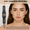 Global Fashion contour highlight stick close up sculpted glow finish قلم كونتور لقطة مقربة