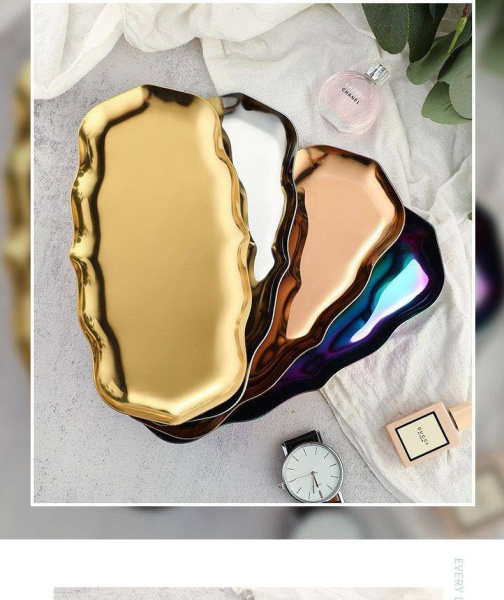 Consumables Metal Tray Global Fashion – Stainless Steel Salon Tray
