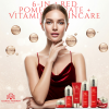 Vitamin E skincare set close up youthful glow finish مجموعة عناية بالبشرة لقطة مقربة
