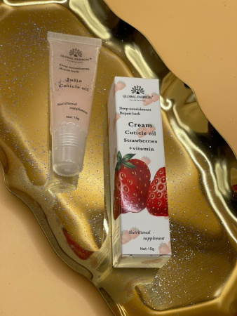 Cuticle Oil Cream – Nail & Cuticle Care | Strawberries + Vitamin Cuticle Oil Close View Nail Care | زيت الكيوتكل
Cuticle Oil Cream – Nail & Cuticle Care | Strawberries + Vitamin Nail Oil Detailed View Moisturizing Treatment | زيت الاظافر