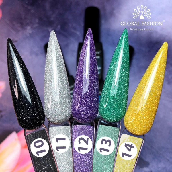 Disco Opal Reflective Rubber Base 8ml – Global Fashion | Preview 14 Shades
ديسكو أوبال ريفلكتيف روبر بيس 8 مل – جلوبال فاشن | معاينة 14 لون
