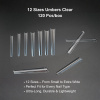 Half Cover Gel Tips 120pcs – Clear Nail Extensions | Coffin Nail Tips Close View Extension Kit | اطراف اظافر
Half Cover Gel Tips 120pcs – Clear Nail Extensions | Coffin Dual Nail Forms Detailed View | اظافر صناعية