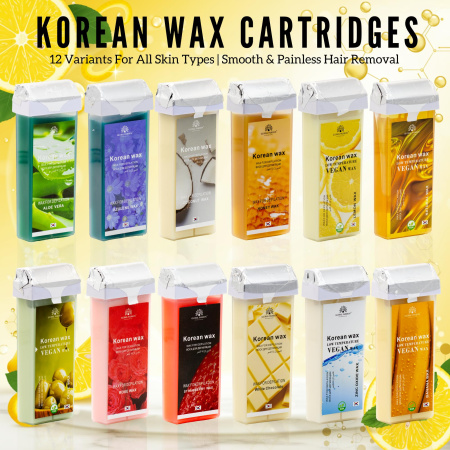 Roll-On Wax Cartridge 400ml – Hair Removal | Lemon Wax Cartridge Close View Hair Removal | شمع رول
Roll-On Wax Cartridge 400ml – Hair Removal | Lemon Paraffin Wax Detailed View Skin Care | شمع بارافين