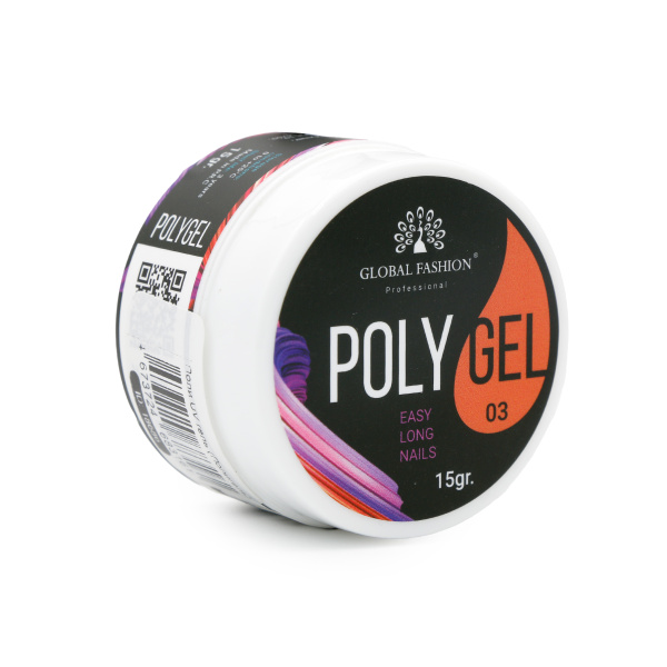 Global Fashion Polygel 15g | Poly UV Nail Extension Gel
جلوبال فاشن بولي جل 15 جرام | جل يو في لتمديد الأظافر
