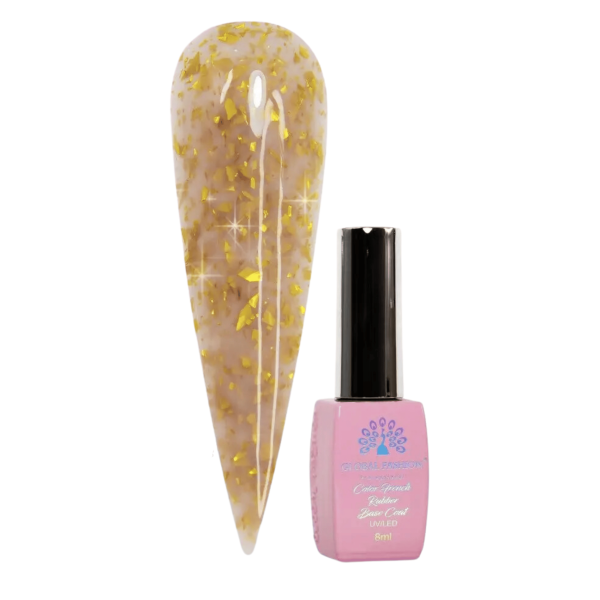 Chrome Flake Nail Base 8ml – Semi-Transparent Foil | Preview
قاعدة أظافر كروم فليك 8 مل – تأثير رقائق شفاف | عرض مسبق
