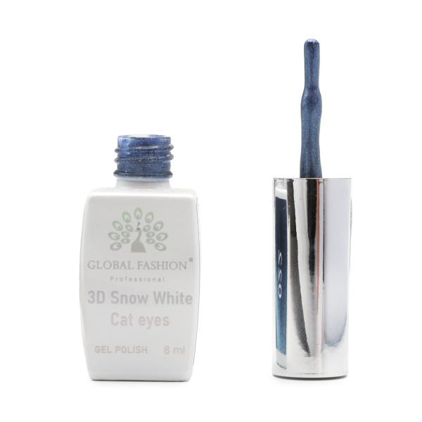 Global Fashion Cat Eye 3D Gel Polish Snow White Collection - 23 Magnetic Shades
