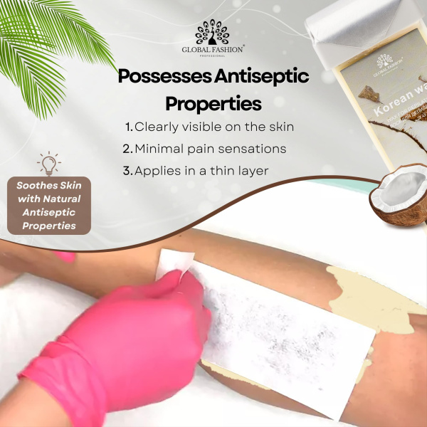 Roll-On Wax Cartridge 400ml – Hair Removal | Coconut Roll On Wax Cartridge Hair Removal | شمع رول
Roll-On Wax Cartridge 400ml – Hair Removal | Coconut Paraffin Wax Skin Treatment | شمع بارافين