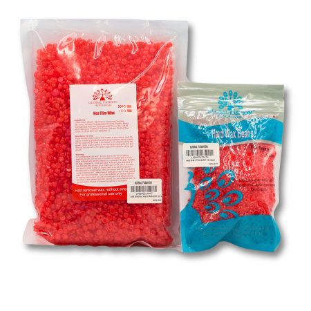 Hard Wax Beans – No Strip Hair Removal | Strawberry Wax 500g Wax Beans Close View Hair Removal | حبيبات الشمع
Hard Wax Beans – No Strip Hair Removal | Strawberry Wax 500g Hard Wax Detailed View Smooth Skin | شمع ازالة الشعر