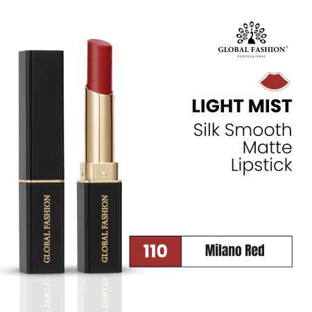 Global Fashion Long-Lasting Matte Lipstick (110, 3.5 g) matte lipstick shade 110 smooth finish long wear 3.5g