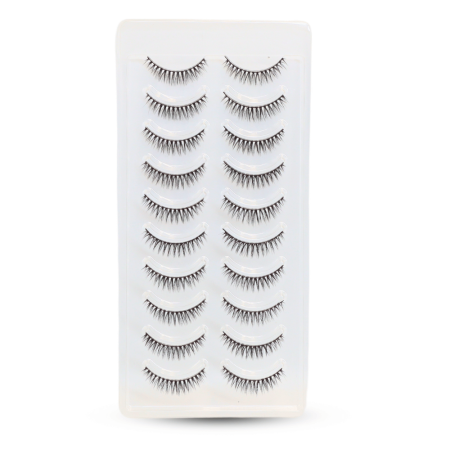 6D false eyelashes close up thick fluffy layered lashes رموش صناعية لقطة مقربة