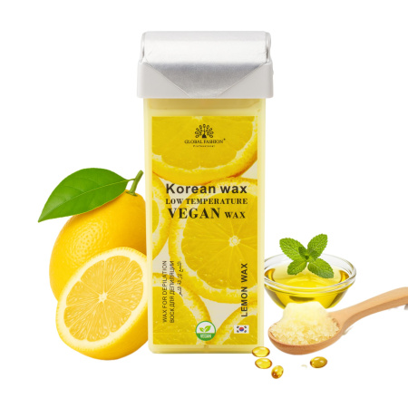 Roll-On Wax Cartridge 100ml – Hair Removal | Lemon Wax Cartridge Close View Hair Removal | شمع رول
Roll-On Wax Cartridge 100ml – Hair Removal | Lemon Paraffin Wax Detailed View Skin Care | شمع بارافين