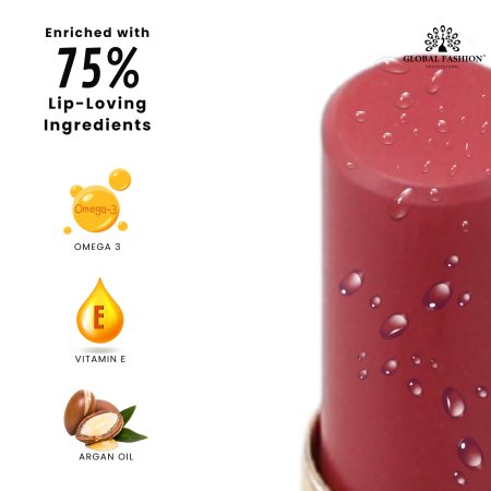 Global Fashion Long-Lasting Matte Lipstick (120, 3.5 g) matte lipstick shade 120 smooth finish long wear 3.5g