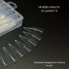 Nail Extension Tips 120pcs – Clear Dual Forms | Coffin Nail Tips Close View Extension Kit | اطراف اظافر
Nail Extension Tips 120pcs – Clear Dual Forms | Coffin Dual Nail Forms Detailed View | اظافر صناعية