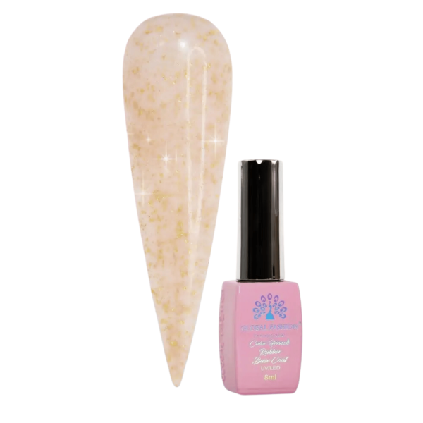 Chrome Flake Nail Base 8ml – Semi-Transparent Foil | Preview
قاعدة أظافر كروم فليك 8 مل – تأثير رقائق شفاف | عرض مسبق
