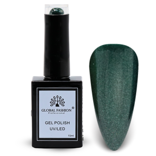 Earthy Elegance Nail Polish 15ml UV LED | 131-Chelsea Cucumber Glitter 1p Earth Tone Gel Nail Polish Bottle 15ml - UV LED Soak Off Nail Color UAE GCC | طلاء أظافر جل