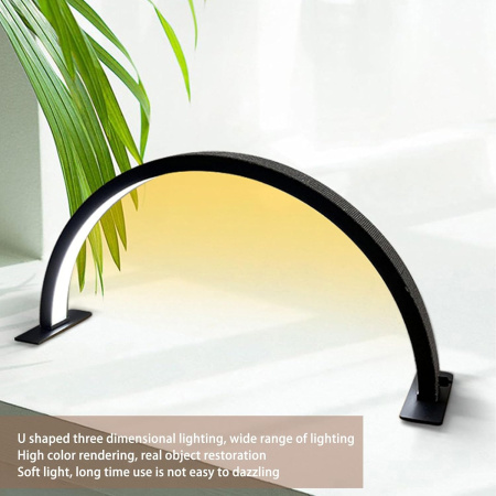 Global Fashion LED Nail Desk Lamp – Half Moon Light | Black LED Nail Desk Lamp Close View Adjustable Light | مصباح اظافر
Global Fashion LED Nail Desk Lamp – Half Moon Light | Black Professional Nail Lamp Detailed View Beauty Light | اضاءة مناكير