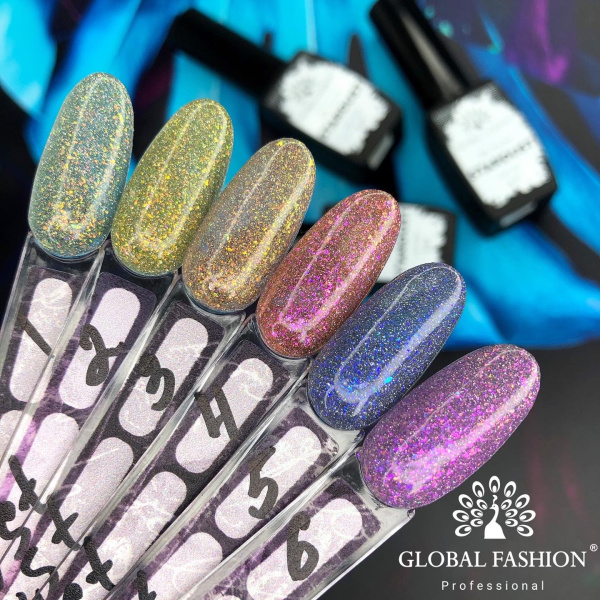 Stardust Glitter Gel Polish – 8 ml Shade 02 – Holographic Shine
