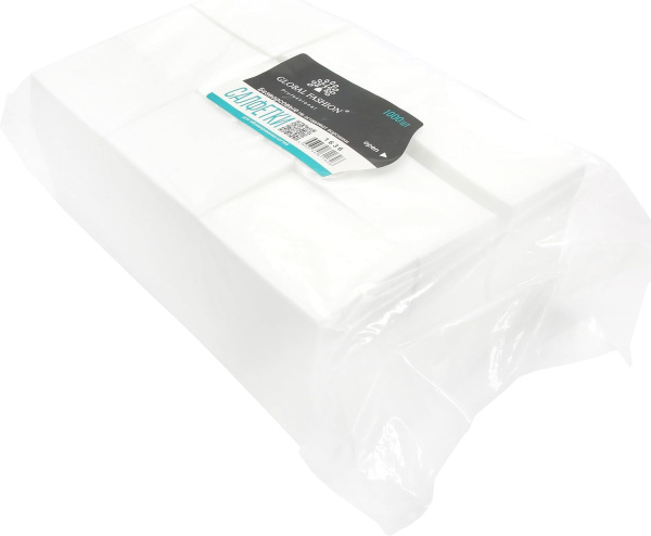 Lint-Free Nail Wipes for Nail Art & Makeup 1000pcs Lint Free Nail Wipes - Professional Nail Art Cleaning Napkins UAE GCC | مناديل الأظافر