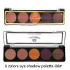 Global Fashion eyeshadow palette close up high pigment texture ظلال عيون لقطة مقربة
