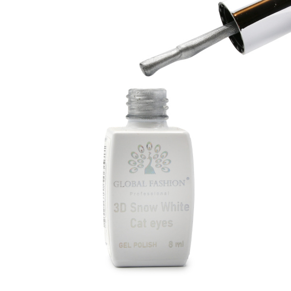 Global Fashion Cat Eye 3D Gel Polish Snow White Collection - 23 Magnetic Shades
