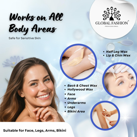 Roll-On Wax Cartridge 400ml – Hair Removal | Azulene Wax Cartridge Close View Hair Removal | شمع رول
Roll-On Wax Cartridge 400ml – Hair Removal | Azulene Paraffin Wax Detailed View Skin Care | شمع بارافين