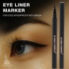 Global Fashion felt tip eyeliner and volumizing mascara close up ماسكارا وايلاينر لقطة مقربة