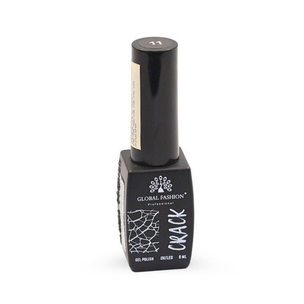 Gel polish "CRACK" – crackle/craquelure effect, 8 ml, No. 11 | طلاء جل "CRACK" بتأثير التشقق (كراكيلور) 8 مل رقم 11

