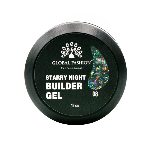 Starry Night Builder Gel – Global Fashion | 8 Shimmer Nail Colors
ستاري نايت بيلدر جل – جلوبال فاشن | 8 ألوان براقة للأظافر
