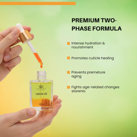 Global Fashion Cuticle Oil – Natural Blend of Olive, Coconut, Lavender, Rosemary & Jojoba Oils
