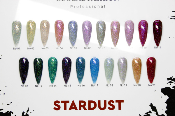 Stardust Glitter Gel Polish – 8 ml Shade 22 – Holographic Shine

