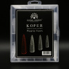 Dual Nail Forms 120pcs – Clear Poly Gel Forms | Stiletto