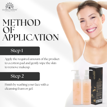 Oolong Tea Makeup Remover 200ml – Gentle Cleanser Makeup Remover Close Up - Tea Extract Gentle Waterproof Cleanser | مزيل مكياج صورة مقربة
