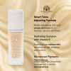 Global Fashion foundation close up seamless blend hydrating finish كريم اساس لقطة مقربة بملمس ناعم